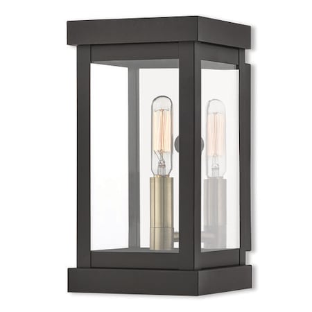 Livex Lighting Hopewell 1 Light Bronze Outdoor Wall Lantern 20701-07